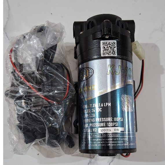 POMPA RO BOOSTER DENG YUAN KO JINE 24V + ADAPTOR 130 PSI (KJ 2000)
