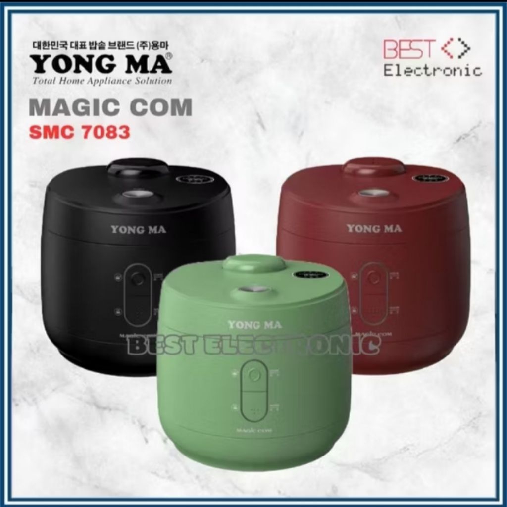 MAGIC COM YONG MA SMC7083 / RICE COOKER YONGMA SMC 7083 MAGIC COM MANUAL YONGMA 3IN1