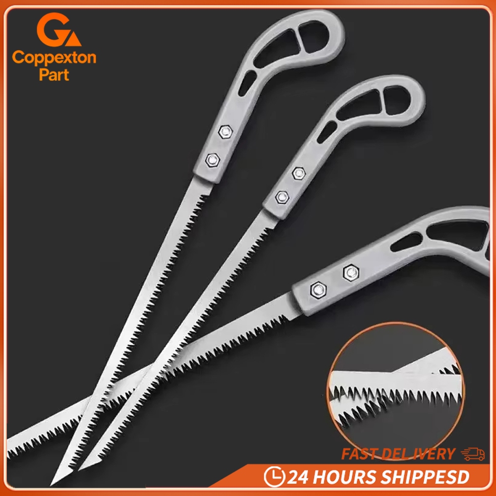 Coppexton Part Gergaji Tangan Serbaguna Gergaji Kecil Manual Tajam Handle Ergonomis Pertukangan Poto