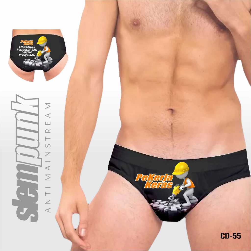 Celana Dalam Lucu Celana Dalam Pria Slempak Anti Mainstream CD28