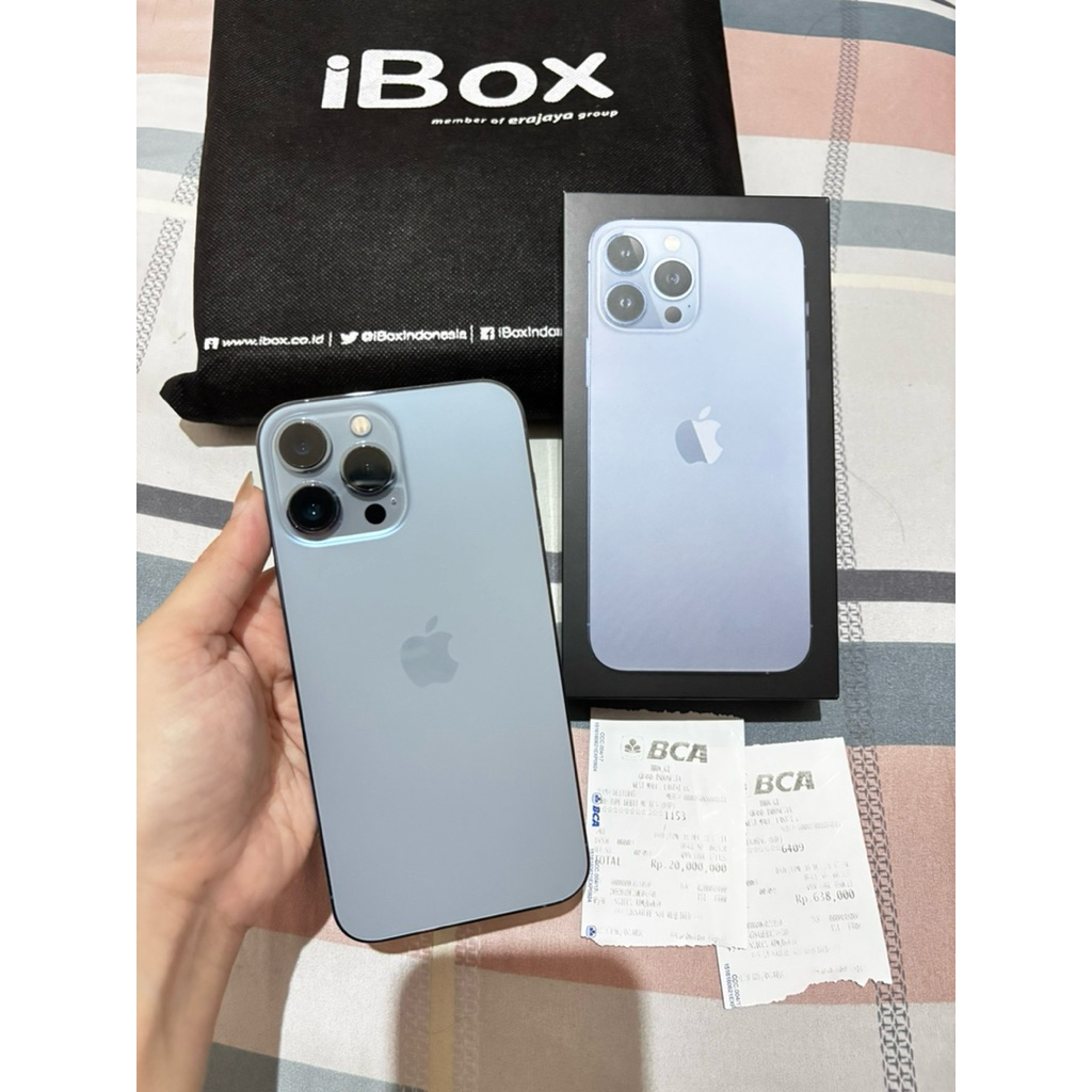 preloved second iphone 13 pro max 128gb pembelian ibox GI