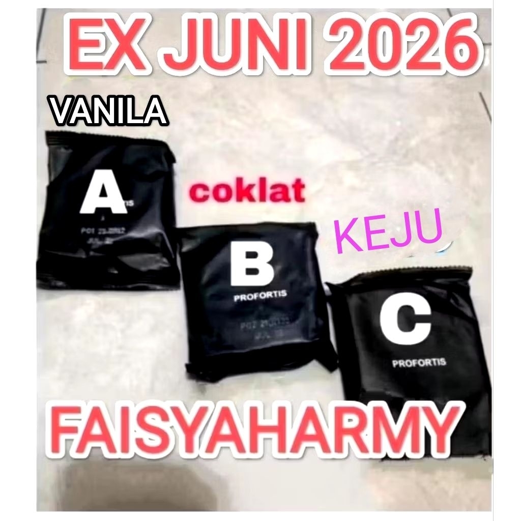 PROMO RANSUM TNI  PROFORTIS BISKUIT COKIES PER 1 PICS EX JUNI  2026