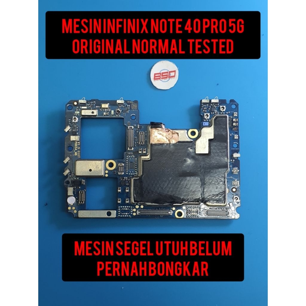 Bukan Handphone Part Mesin Infinix Note 40 Pro 5G Original Normal Tested