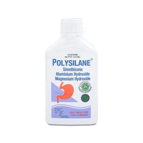 Polysilane Sirup 100 ml | obat asam lambung