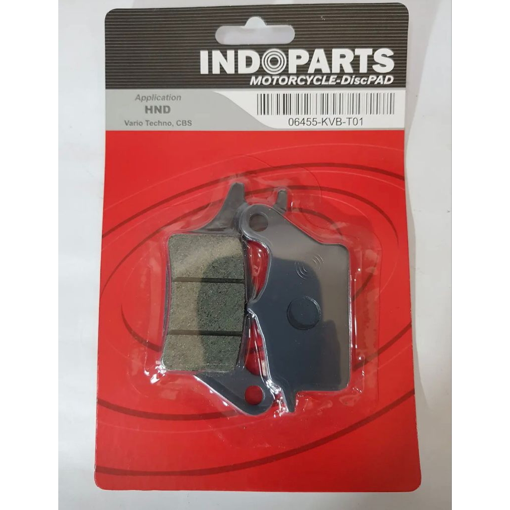 Discpad INDOPART VARIO TECHNO, CBS DEPAN