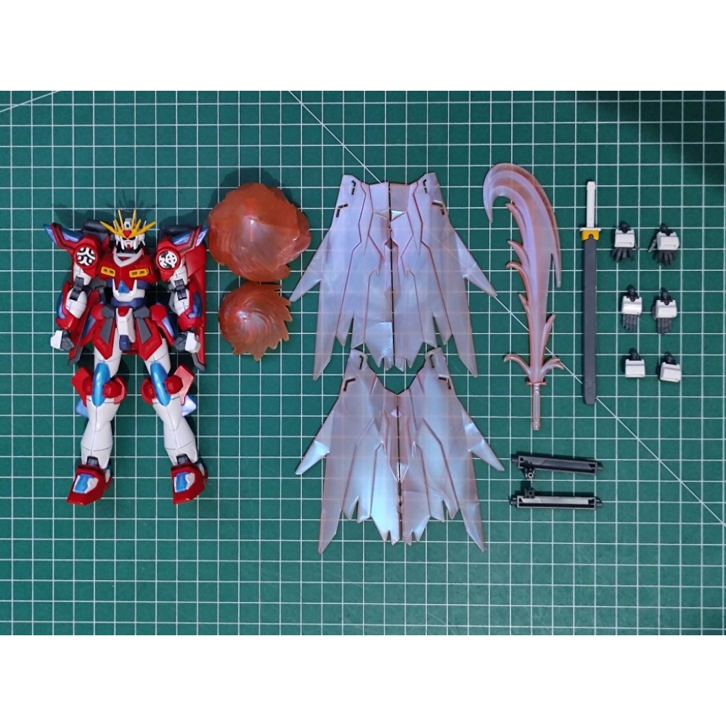 hg Shin Burning Gundam Bandai