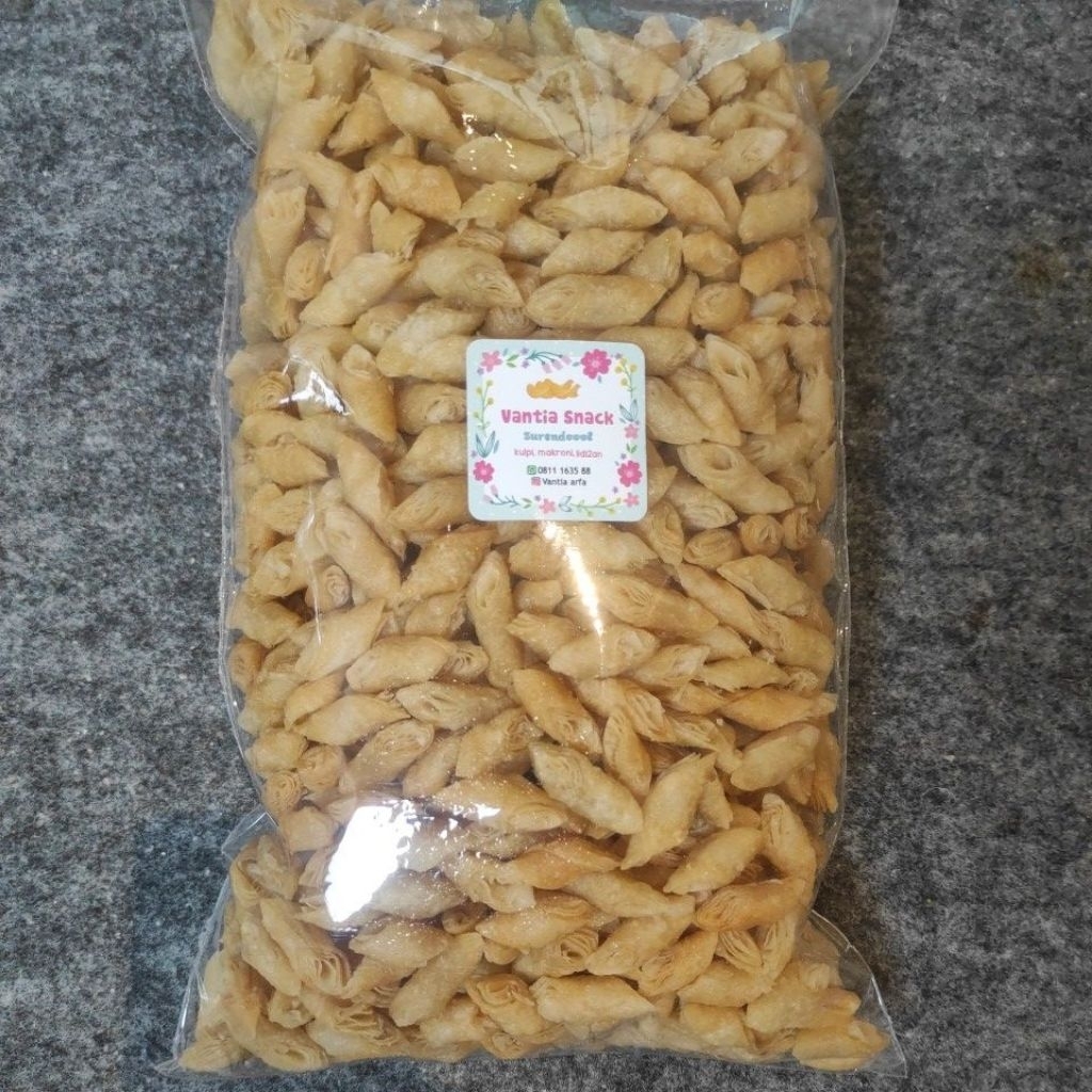 keripik kulpi/keripik lumring/ keripik kulit lumpia 1kg