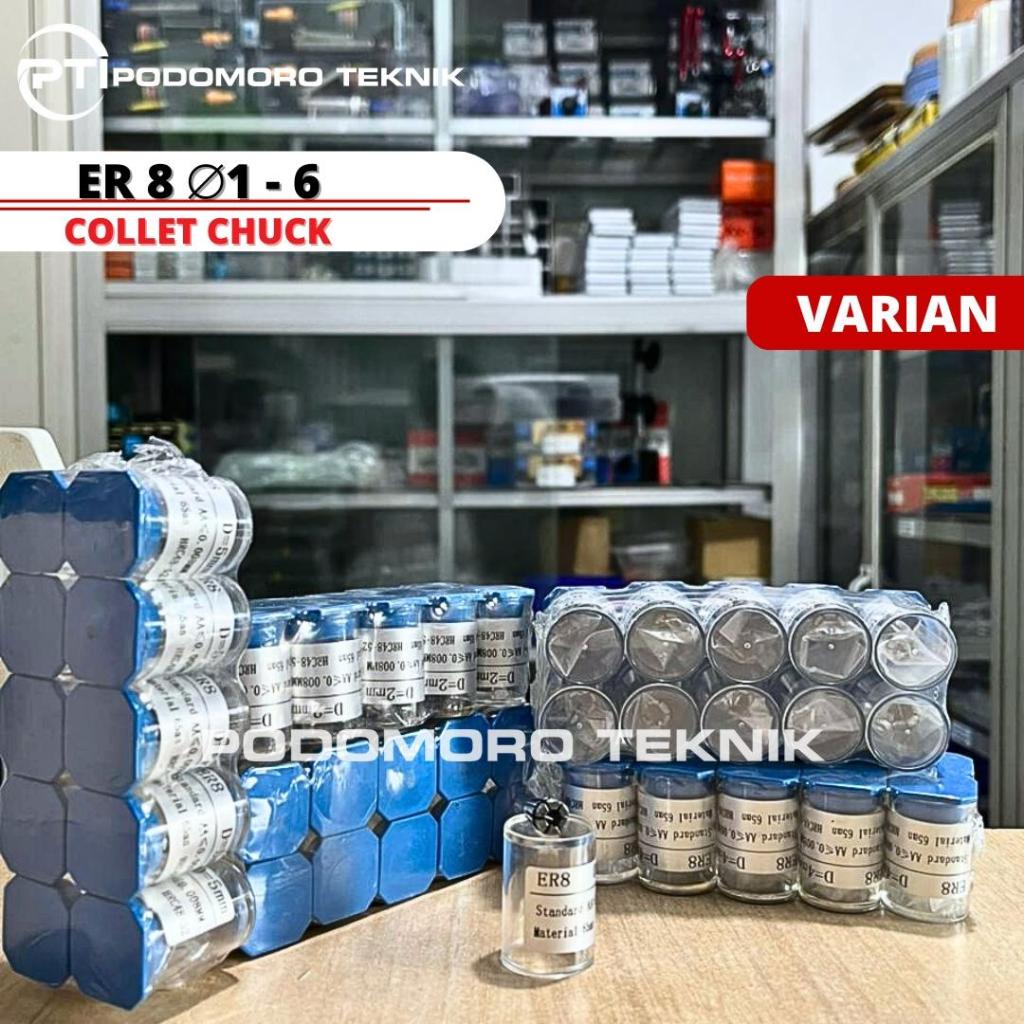 Collet ER 8 Collet Arbor Chuck ER8 Adapter Milling Penjepit Endmill Spring Collet