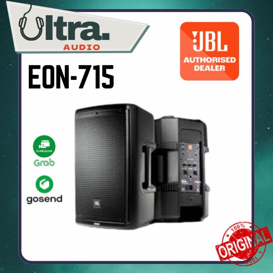 Speaker Aktif JBL EON 715 / EON715 Active Bluetooth 15 inch 15" ORIGINAL (HARGA 1 UNIT))