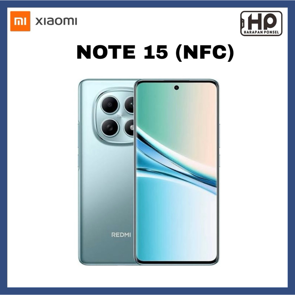 HANDPHONE REDMI NOTE 15(NFC)RAM 8+8/256GB