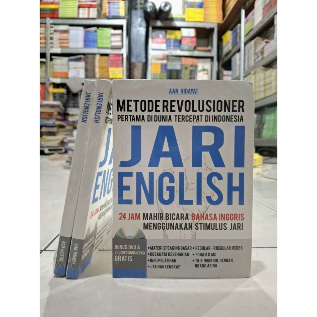 [OBRAL MURAH] BUKU BELAJAR BAHASA / METODE REVOLUSIONER / JARI ENGLISH / 24 JAM MAHIR BICARA BAHASA 