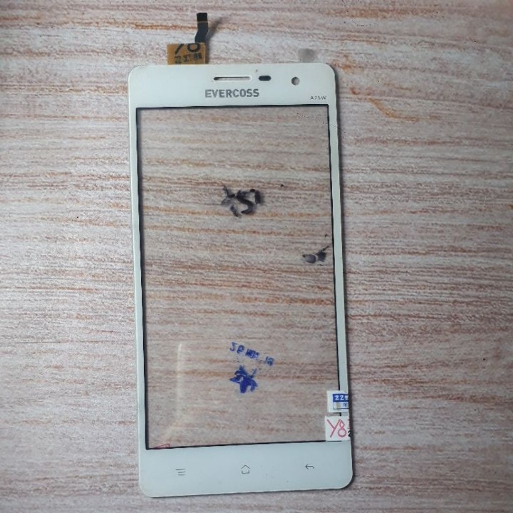 touch screen evercoss A75w black/white