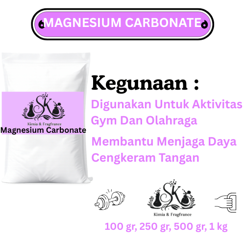 Magnesium Carbonate / MgCO3 / Bubuk Gym