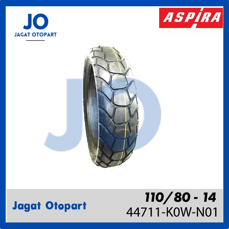 BAN MOTOR ADV 150 110/80-14 TUBELESS | FEDERAL AHM K0W | BAN STANDAR HONDA