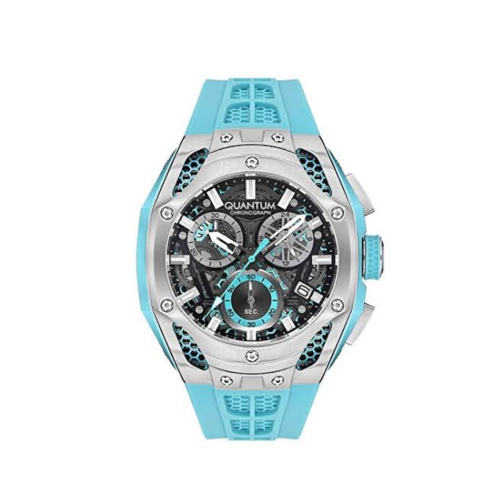 Jam Tangan Pria Quantum HNG1102.357 Rubber Original Garansi Resmi