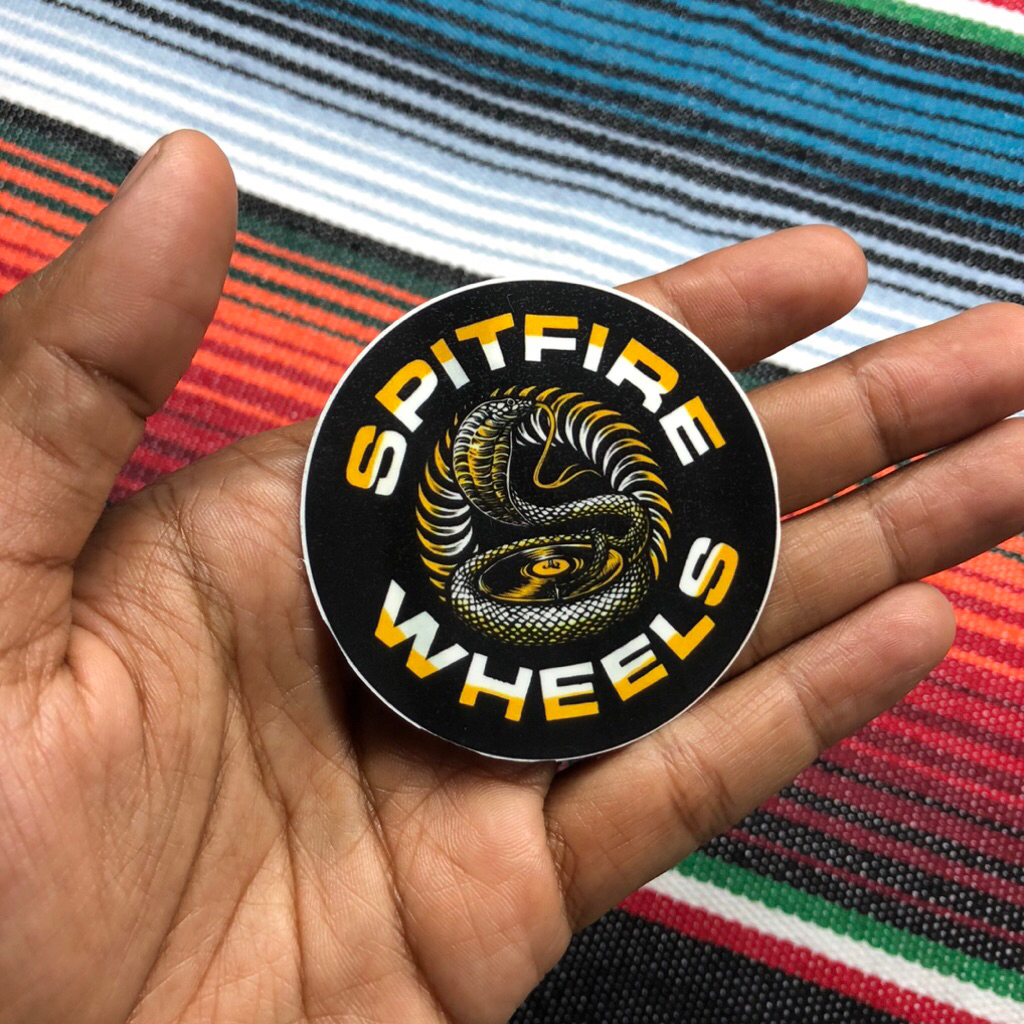 Sticker Spitfire Wheels Skateboard