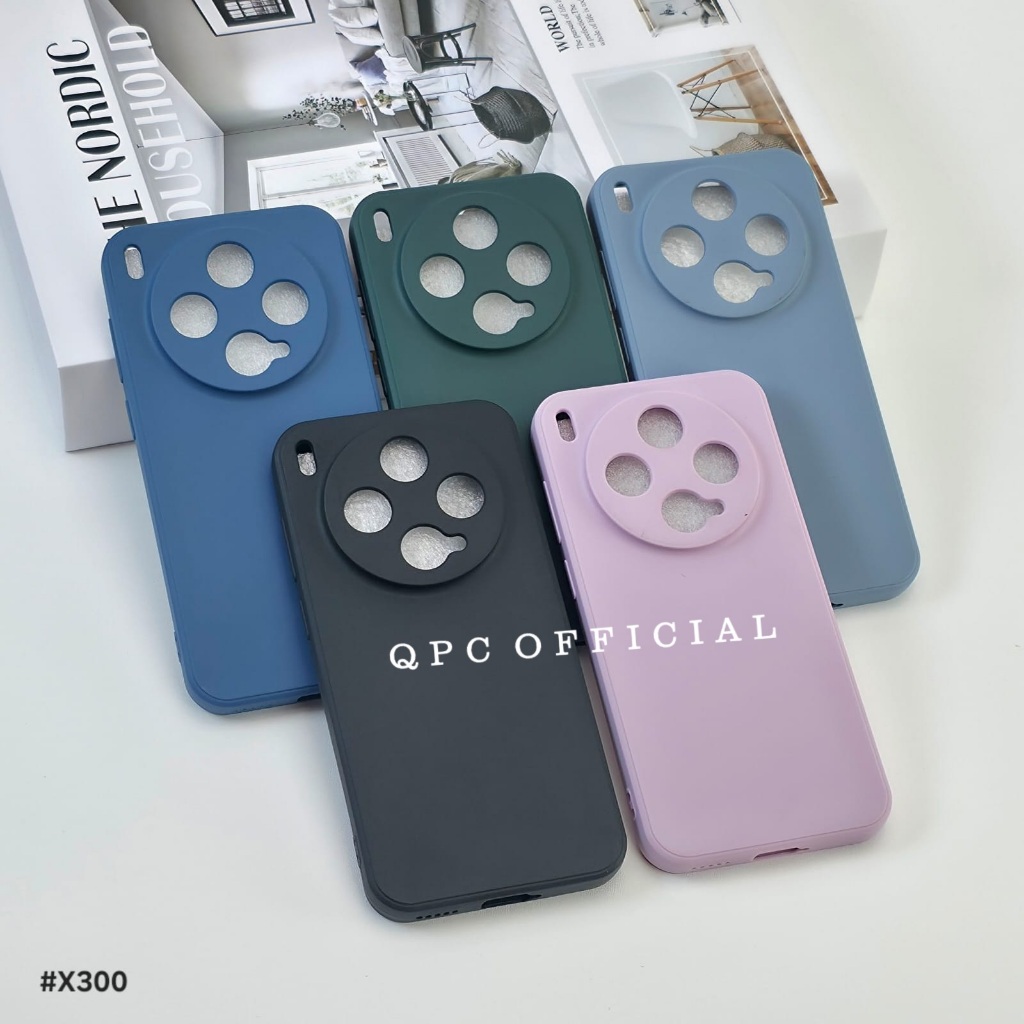 Vivo X300 Vivo X300 Pro Vivo X200 Softcase Macaron Square / Case Square Edge Vivo X300 Vivo X300 Pro