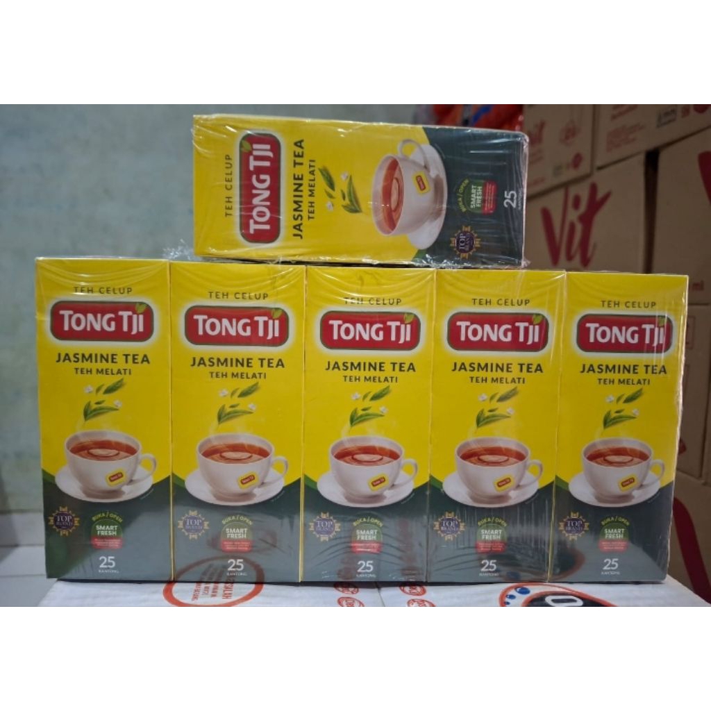Teh celup tong tji 25bag / tong tji Jasmine tea