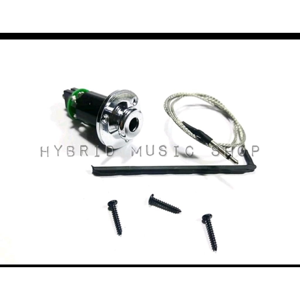 Pickup Gitar dan Ukulele Akustik Piezzo Tranducer Pasif atau Spul Lidi Piezo