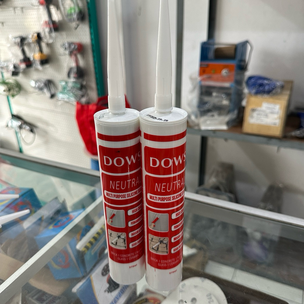 Sealant kaca netral dowsil lem sealant selen bening clear neutral
