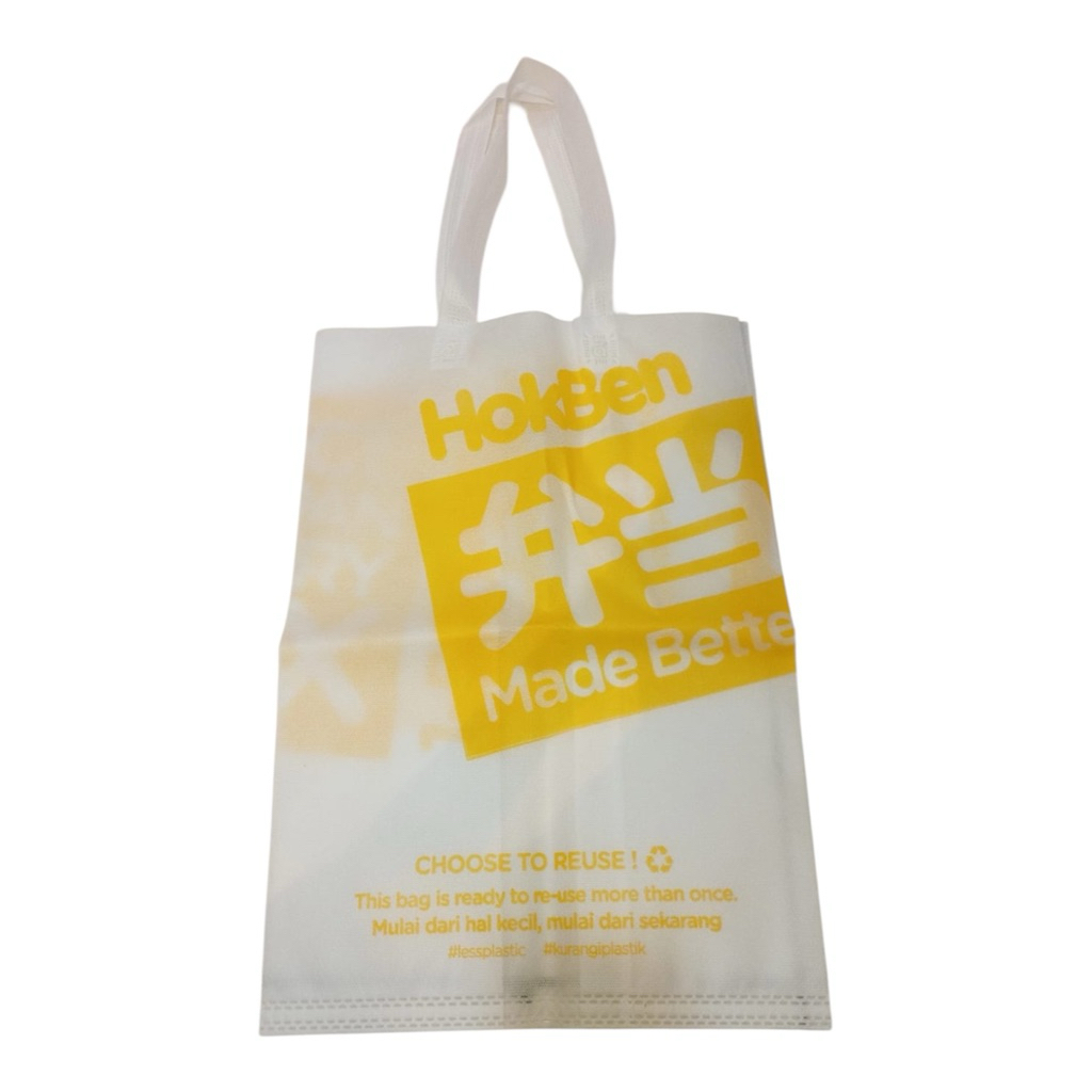 paper bag/paperbag/tas kertas/kantong belanja hokben