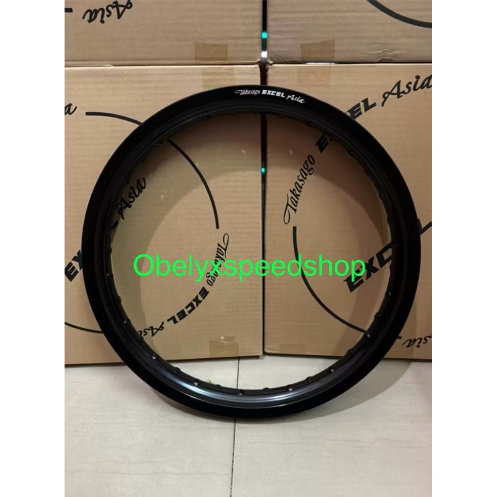 Velg Takasago Excel Asia 160 ring 17 Black/Hitam