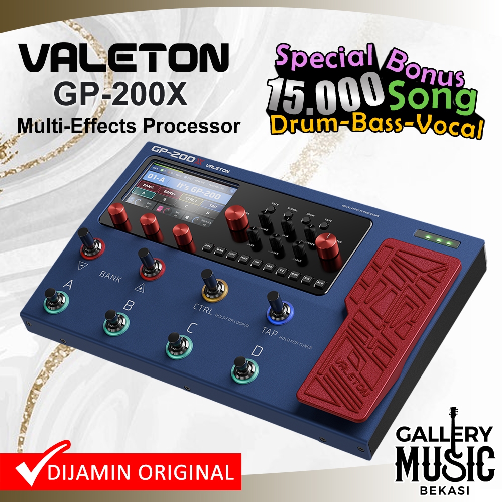 Valeton GP-200X Multi Effects Processor / GP200X / GP 200 X / GP 200X / GP200 X