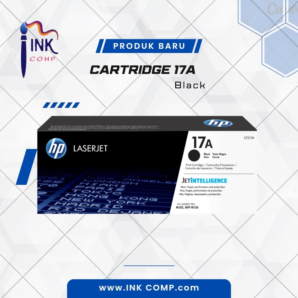 Toner HP 17A Black (CF217A) LaserJet Pro MFP M130fn,MFP M130fw