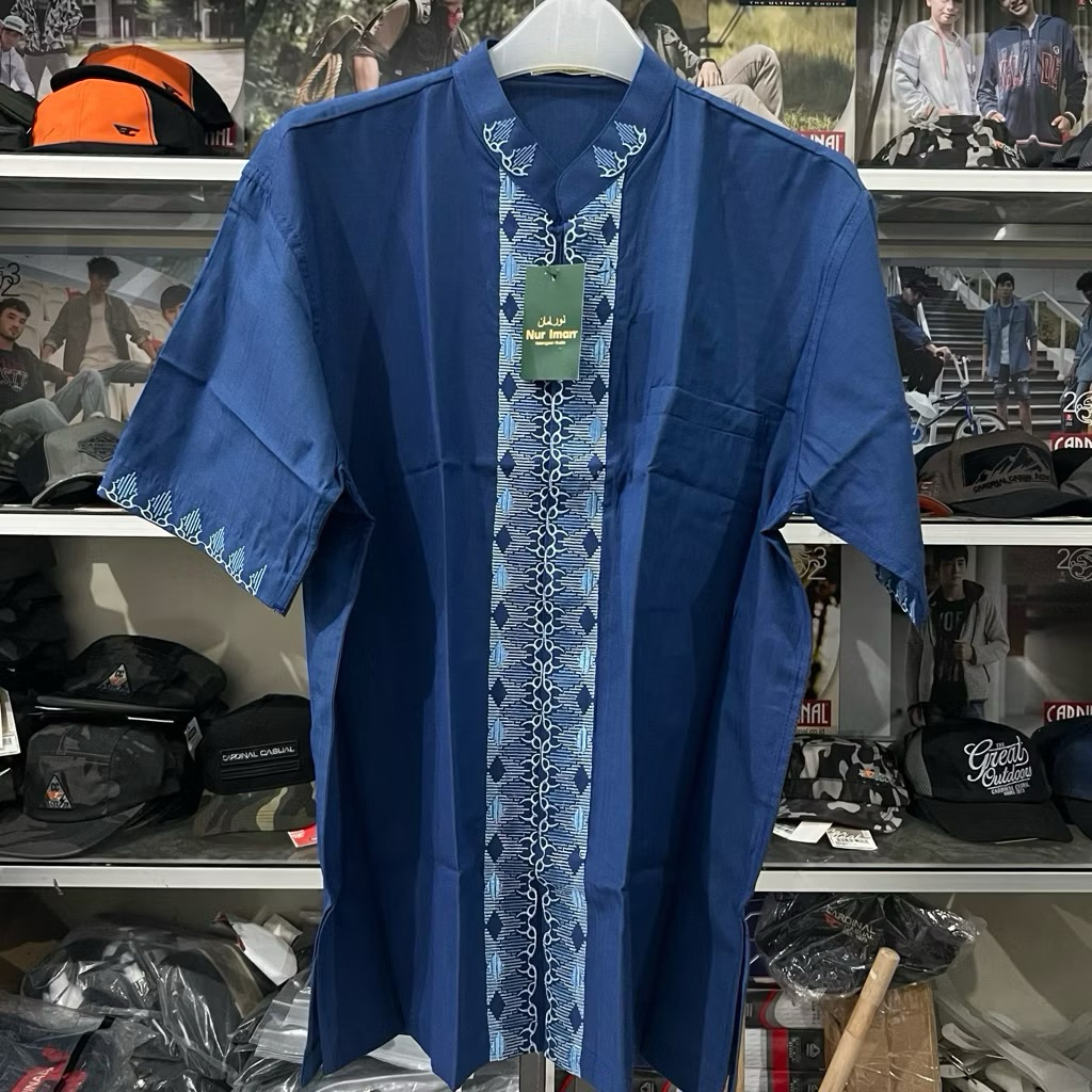 OBRAL Baju Koko Nur Iman Lengan Pendek / Kemeja Koko Murah