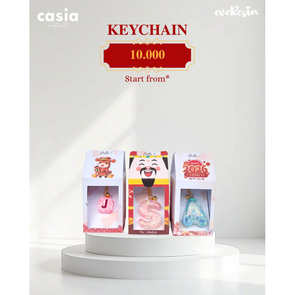 [EXTRA BOX] Hampers Imlek Pontianak - Gantungan Kunci - Hampers custom - Kado Unik - Parcel Imlek - 