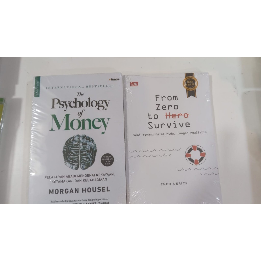 Bundle Buku Psikologi of money & From Zero to Hero