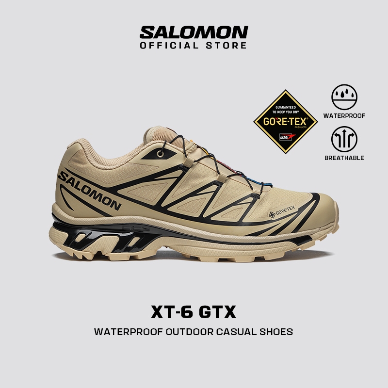 SALOMON XT-6 GORE-TEX Unisex Trial Running Shoes Sepatu Lari Sports Sneakers Hiking Shoes L47445500
