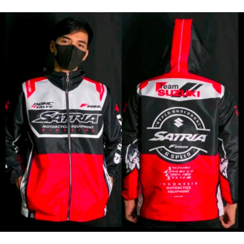 Jaket Racing Team Suzuki Satria FU Limited Edition