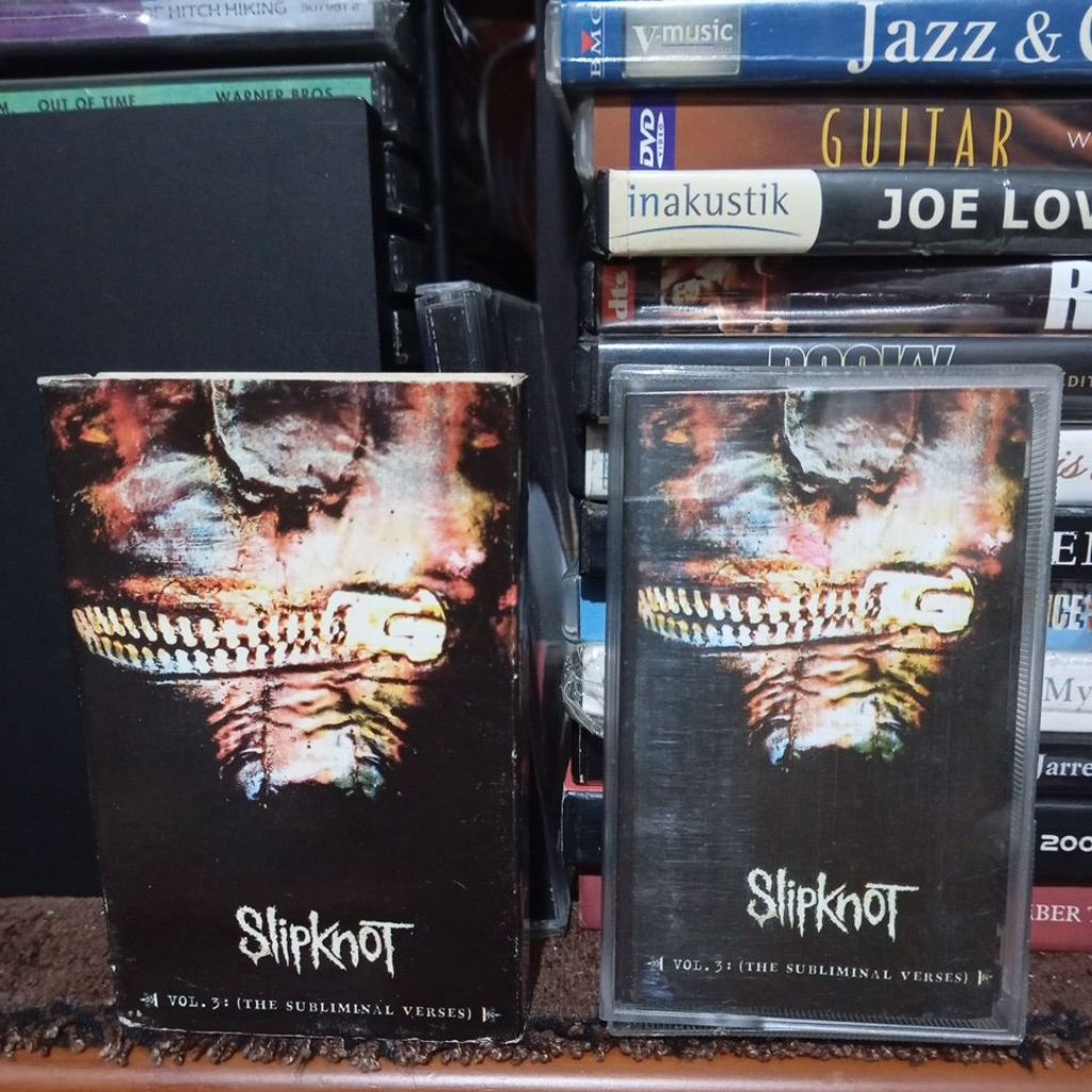 kaset Slipknot vol 3 the subliminal verses