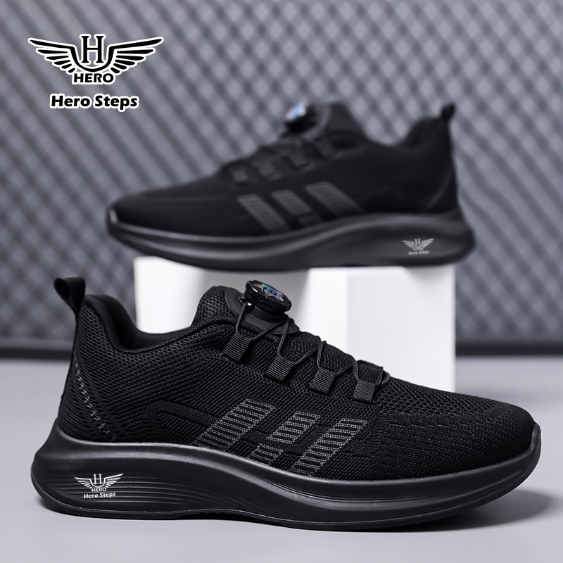 H Hero-Sneakers Pria Minimalis Sporty - Sepatu Kets  untuk Sehari-hari dan Kerja |