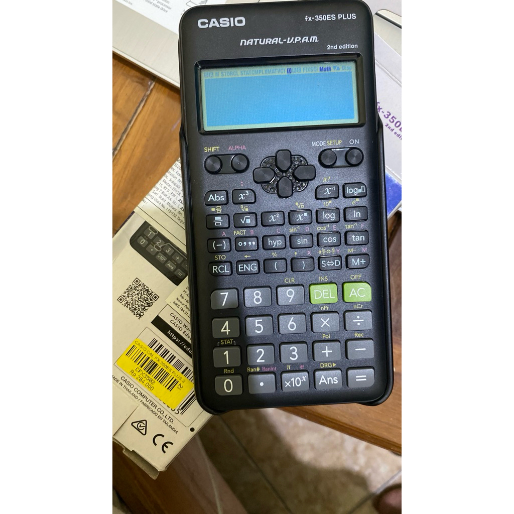 Preloved kalkulator casio fx-350ES Plus