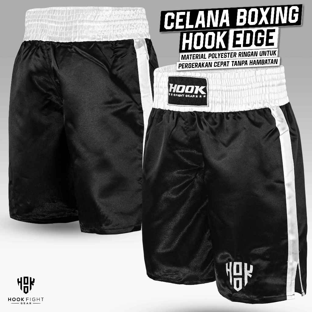 Celana Tinju Hook Boxing Short Boxing Pants, Celana Boxing Shorts Hook Celana Tinju Boxing Pants CBH