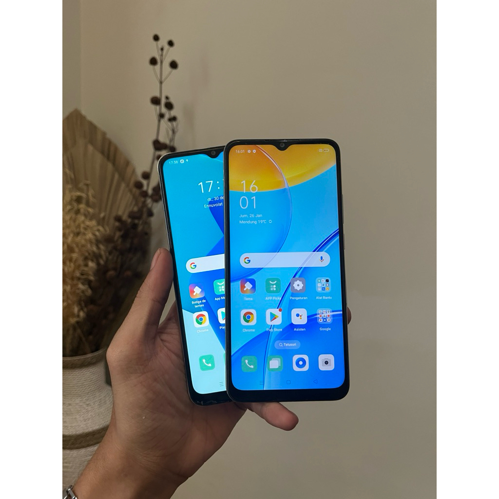 Handpone Hp Oppo A17 A15 A16 4/64 3/32 Second Original Resmi (ADA MINUS) Layak pakai