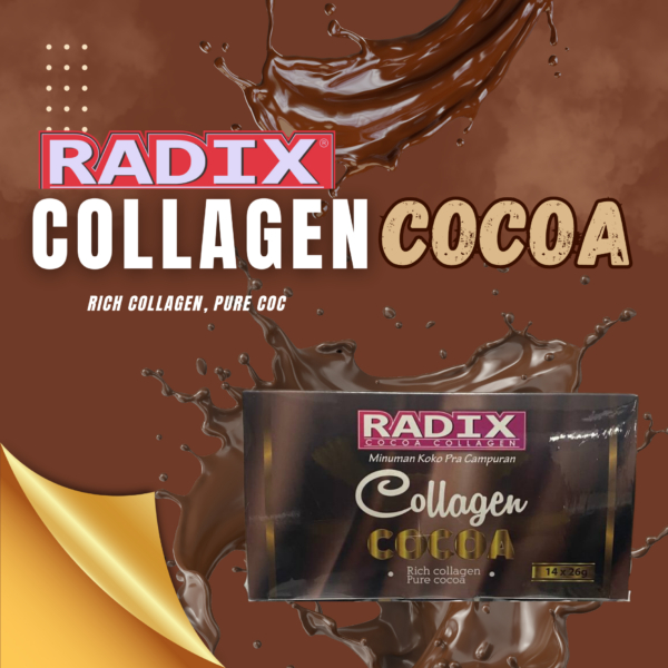 RADIX COCOA COLLAGEN HPA MALAYSIA ISI 14 SACHET