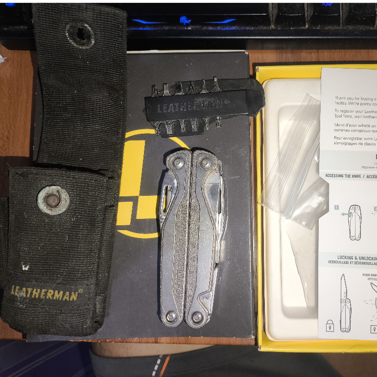 Leatherman Charge Tti Titanium multitool not Surge Wave signal Gerber