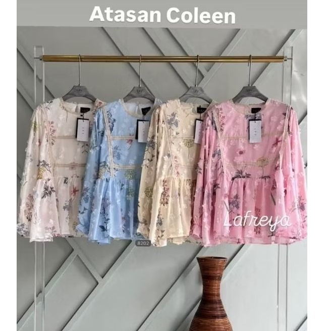 Atasan blouse coleen by lafreya