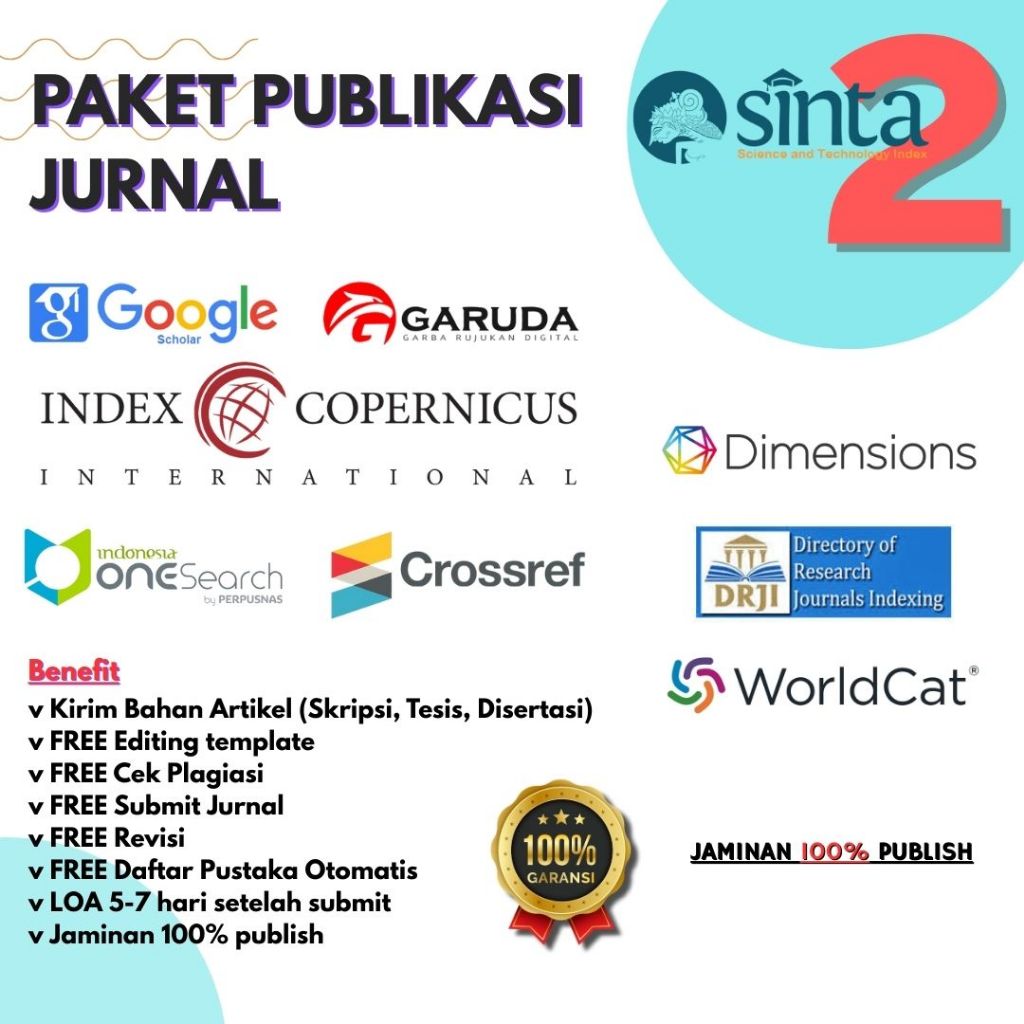 Paket Publikasi Jurnal Sinta 2 ALL SCOPE