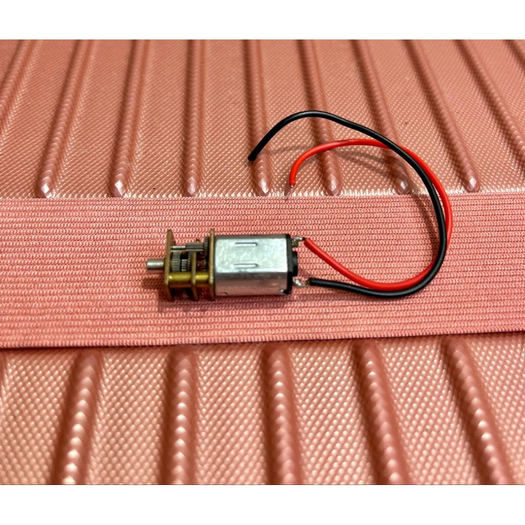 Dinamo dc gearbox N20 tegangan 3.7v 230rpm motor reduction