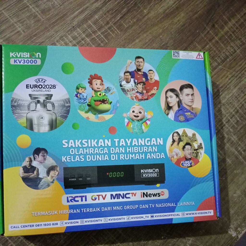 K Vision K3000 BONUS Paket All channel (=180ribu), CHANNEL LOKAL LENGKAP