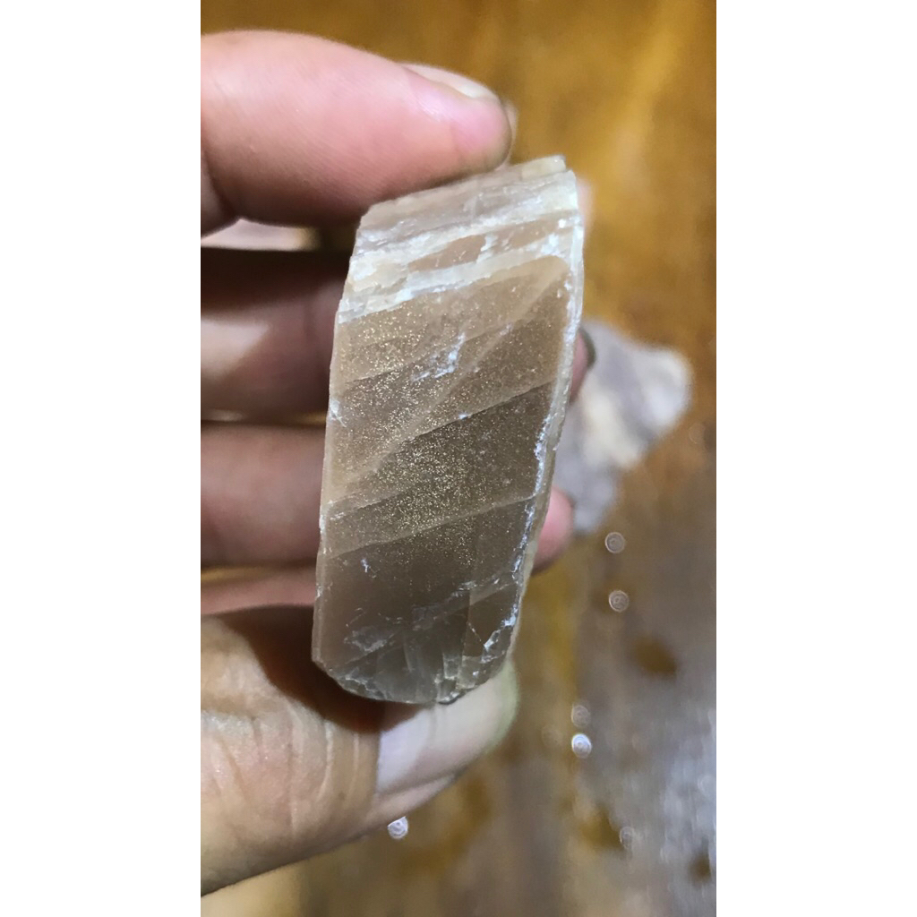 Batu Sunstone Natural Asli