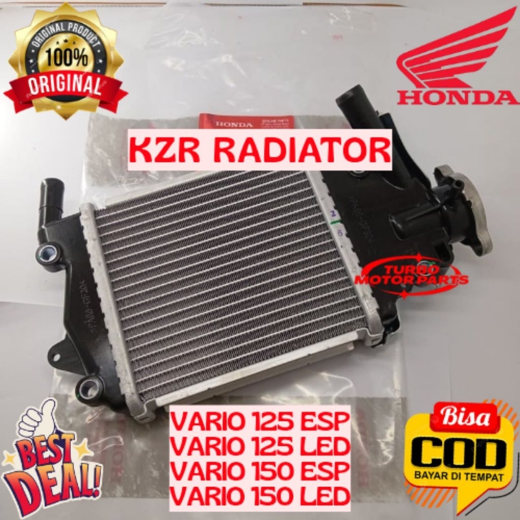 RADIATOR ORIGINAL HONDA KODE KZR, RADIATOR VARIO 125 ESP, RADIATOR VARIO 125 LED, RADIATOR VARIO 150