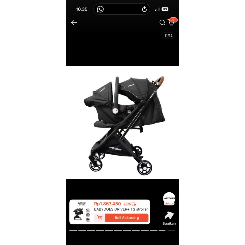 Stroller+carseat