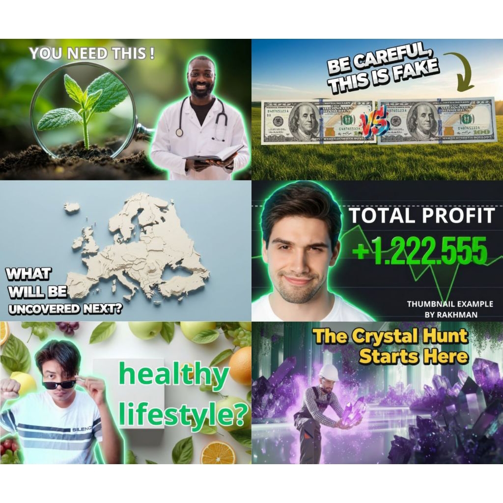 Youtube Thumbnail Desain