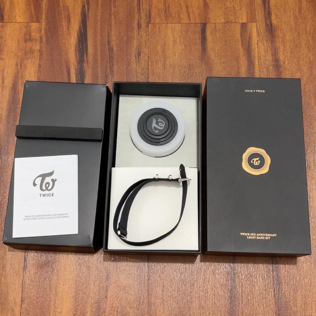 PRELOVED Twice light band kit 5th anniversary candybong lightband lightstick penlight kpop girlgroup