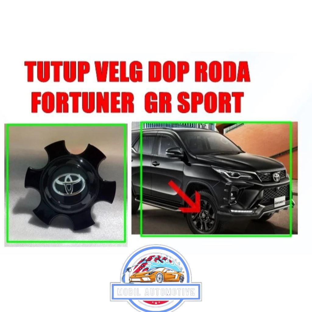 Dop Velg Roda Fortuner GR Original Komplit